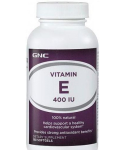 GNC Vitamin E 400 IU (180 капсул, 180 порций)