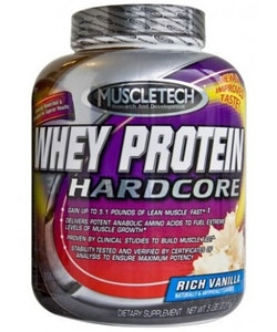 MuscleTech Whey Protein Hardcore (2270 грамм, 71 порция)