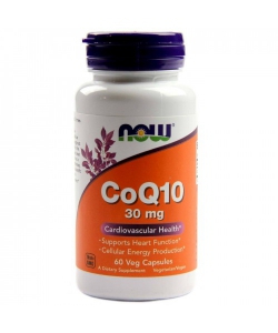 NOW CoQ-10 100 мг (30 капсул, 30 порций)