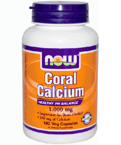 NOW Coral Calcium 1000 mg (100 капсул)