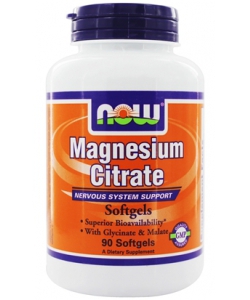 NOW Magnesium Citrate (90 капсул)