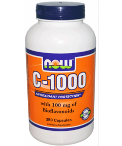 NOW Sports C-1000 100 mg (250 капсул)