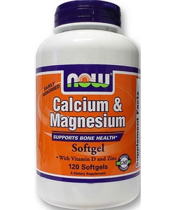 NOW Sports Calcium & Magnesium (120 капсул)