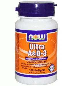 NOW Ultra A & D-3 (100 капсул)