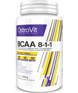Ostrovit BCAA 8-1-1 (200 грамм, 20 порций)