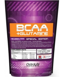 OstroVit BCAA + Glutamine (1000 грамм, 100 порций)
