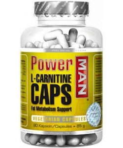 Power Man L-Carnitine Caps (90 капсул, 22 порции)