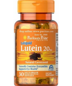 Puritan's Pride Lutein 20 mg (30 капсул)