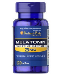 Puritain's Pride Melatonin 3 mg (120 таблеток)