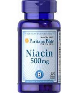 Puritain's Pride Niacin (100 капсул, 100 порций)