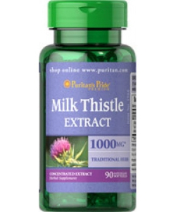 Puritan's Pride Milk Thistle Extract (90 капсул, 90 порций)