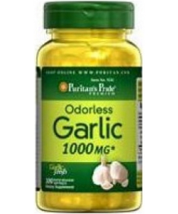 Puritan's Pride Odorless Garlic 1000 mg (250 капсул, 250 порций)