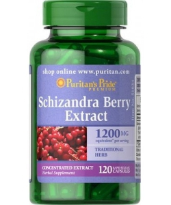 Puritan's Pride Schizandra Berry Extract (120 капсул, 60 порций)