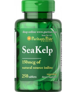 Puritan's Pride Sea Kelp (250 таблеток, 250 порций)