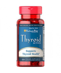 Puritan's Pride Thyroid Action (60 капсул, 60 порций)