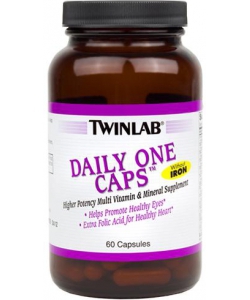 Twinlab Daily One Caps without Iron (60 капсул, 60 порций)
