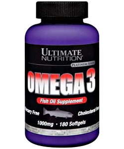 Ultimate Nutrition Omega3 softgels (180 капсул)