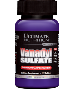 Ultimate Nutrition Vanadyl Sulfate (75 таблеток, 75 порций)