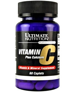Ultimate Nutrition Vitamin C Plus Calcium (60 капсул)