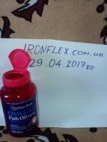 Puritan's Pride Omega-3 Fish Oil 1000 mg (100 капсул) фото 734